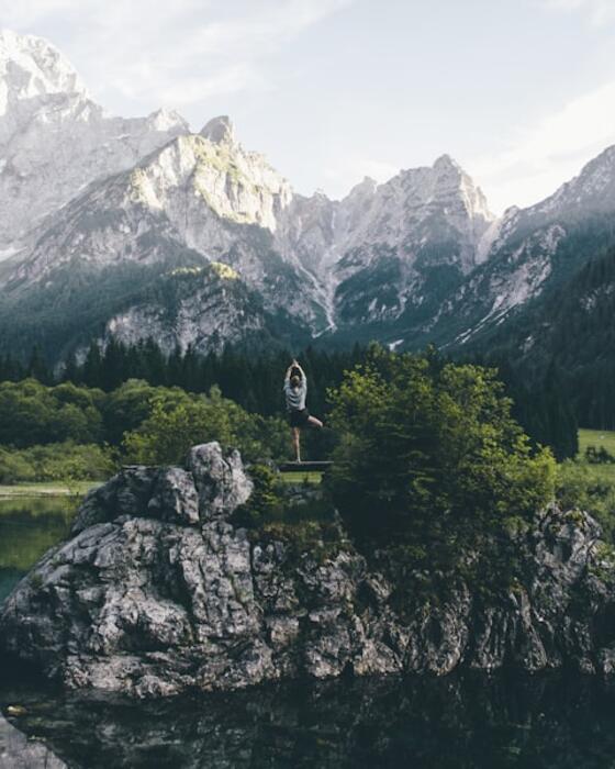 Traveler photo of an alpine lake