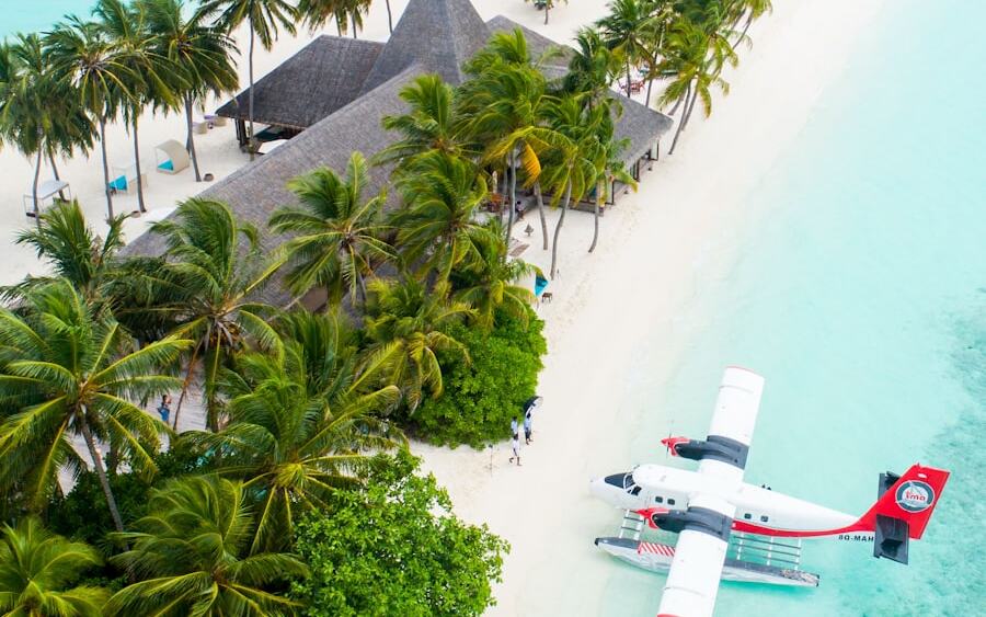 Maldives lagoon